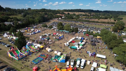 Święto Śliwki w Strzelcach Dolnych/fot. DronFor Krzysztof Forgiel, jw