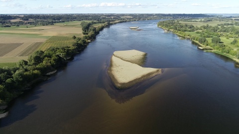 Wisła w okolicach Bydgoszczy/fot. Dronfor Krzysztof Forgiel, jw