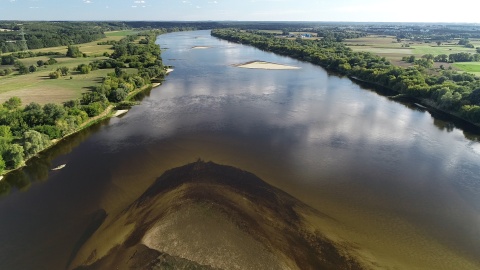 Wisła w okolicach Bydgoszczy/fot. Dronfor Krzysztof Forgiel, jw