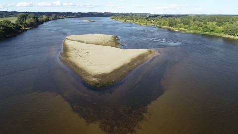 Wisła w okolicach Bydgoszczy/fot. Dronfor Krzysztof Forgiel, jw