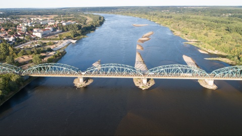 Wisła w okolicach Bydgoszczy/fot. Dronfor Krzysztof Forgiel, jw