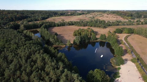 Leśny Park Kultury i Wypoczynku w bydgoskim Myślęcinku/fot. DronFor Krzysztof Forgiel, jw