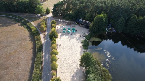 Leśny Park Kultury i Wypoczynku w bydgoskim Myślęcinku/fot. DronFor Krzysztof Forgiel, jw