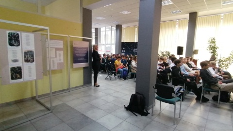 W spotkaniu w Książnicy wzięli udział uczniowie szkół z Torunia, Bydgoszczy, Inowrocławia/fot. Iwona Muszytowska-Rzeszotek