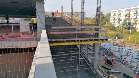 Parking budowany przy ul. Dziewulskiego/fot. nadesłane