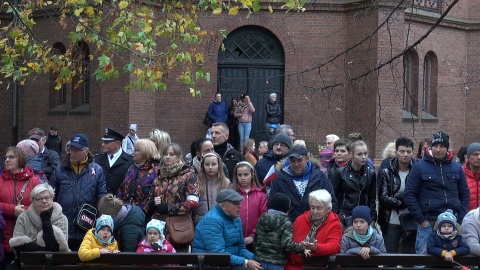 Oficjalne obchody Święta Niepodległości w Bydgoszczy. Plac Wolności 11 listopada 2022 r./jw