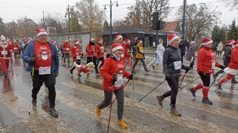 Bieg Świętych Mikołajów w Toruniu/fot. Monika Kaczyńska