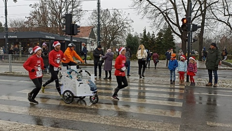 Bieg Świętych Mikołajów w Toruniu/fot. Monika Kaczyńska