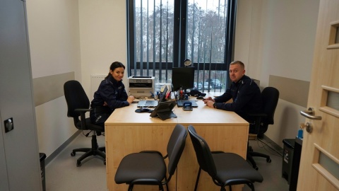 W piątkowym (9 grudnia) otwarciu uczestniczyli szefowie policji, przedstawiciele władz rządowych i samorządowych/fot. KWP w Bydgoszczy
