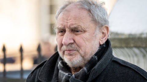 W uroczystości pogrzebowej w Kowalu wzięli udział m.in. aktorzy, gwiazdy telewizji i teatru/fot. Tytus Żmijewski, PAP