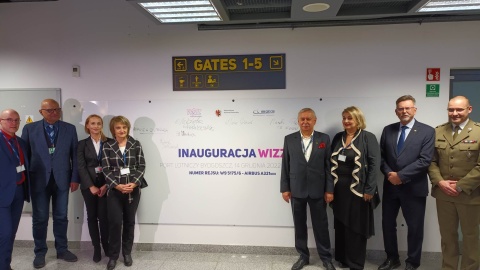 W środę 14 grudnia oficjalnie zainaugurowane zostały loty węgierskiego przewoźnika/fot. Monika Siwak