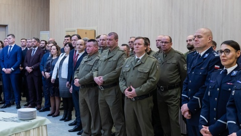 Przedświąteczne spotkanie w Inspektoracie Wsparcia Sił Zbrojnych/fot. UW Bydgoszcz