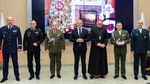 Przedświąteczne spotkanie w Inspektoracie Wsparcia Sił Zbrojnych/fot. UW Bydgoszcz