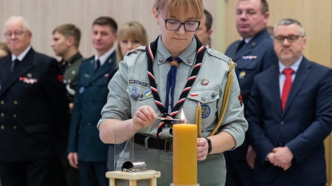 Przedświąteczne spotkanie w Inspektoracie Wsparcia Sił Zbrojnych/fot. UW Bydgoszcz