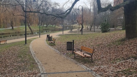 Włocławski park im. Henryka Sienkiewicza po remoncie./fot. Facebook/Krzysztof Kukucki