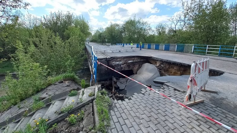 Zarwany most we Włocławku./fot. Marek Wojtkowski Prezydent Włocławka/Facebook