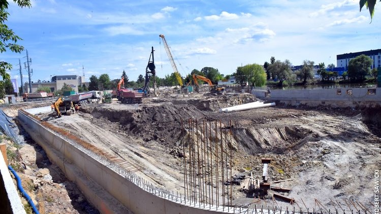 Kontynuowane są prace przy budowie nowego kampusu. Fot. UM w Bydgoszczy