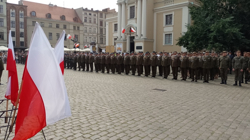 Święto Wojska Polskiego w Toruniu./fot. Michał Zaręba