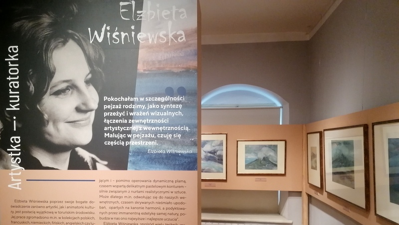 Elżbieta Wiśniewska jest bohaterką ekspozycji prezentowanej w Ratuszu Staromiejskim w Toruniu./fot. Iwona Muszytowska-Rzeszotek