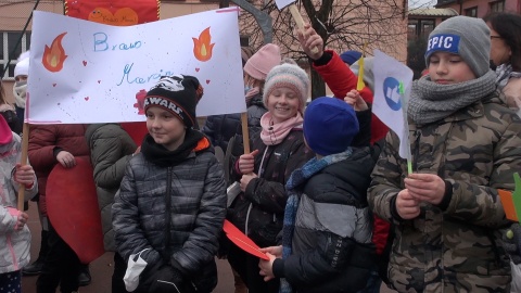 10-letni bohater. Marcin z odznaką od szefa polskich strażaków