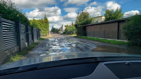 Tak wyglądają okolice ul. Spacerowej w Bydgoszczy po ulewie/fot. nadesłane