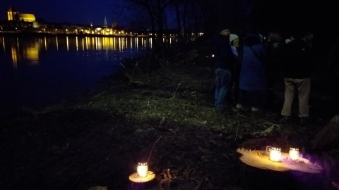 „Pobojowisko”, „dramat” - tak mieszkańcy Torunia komentują wycinkę w rejonie remontowanego mostu. Fot. Adriana Andrzejewska-Kuras