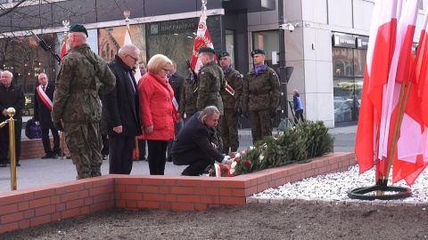 Uroczystość 41. rocznicy Prowokacji Bydgoskiej na Placu Kościeleckich (jw)