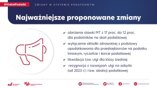 Zmiany w podatkach. Co proponuje Ministerstwo Finansów