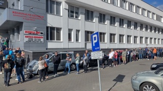 Wielu chętnych do oddawania krwi w Bydgoszczy. Światowy Dzień Krwiodawcy