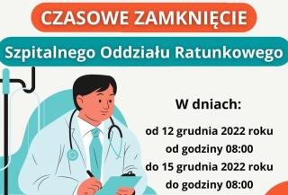 SOR w toruńskim szpitalu przez trzy dni zamknięty. Przenosi się w inne miejsce