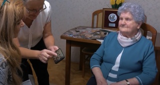 Stulatkowie z Kujaw i Pomorza składają przepiękne życzenia świąteczne [wideo]