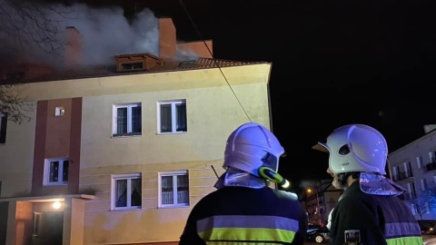 Pożar w Solcu Kujawskim. Strażacy musieli wrócić na miejsce akcji [zdjęcia]