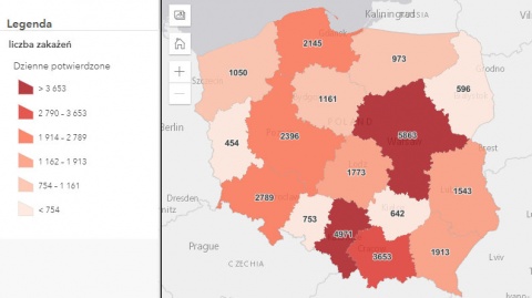 Koronawirus w Polsce - statystyki zakażeń w górę