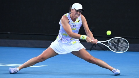 Australian Open - Świątek po raz pierwszy w ćwierćfinale w Melbourne