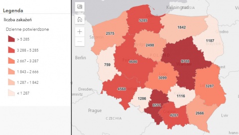 Koronawirus w Polsce - rekordowe liczby nowych zakażeń, prawie 2,5 tys. w Kujawsko-Pomorskiem