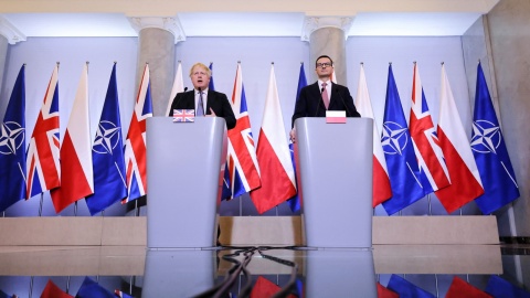 Morawiecki i Johnson: Polska i Wielka Brytania stoją po stronie pokoju i bezpieczeństwa