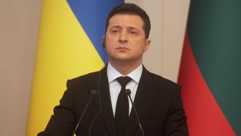Zełenski: Ukraina zerwała stosunki dyplomatyczne z Rosją