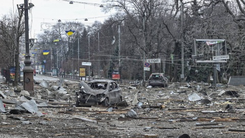 Alarm w Kijowie, Czerkasach, Sumach, Czernihowie. Wybuch w Charkowie