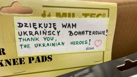 Dary trafią do ratowników. Polskie Radio PiK dołączyło do zbiórki na rzecz Ukrainy
