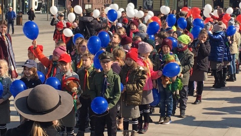 Mój 1 procent zostaje w Bydgoszczy - happening na płycie Starego Rynku