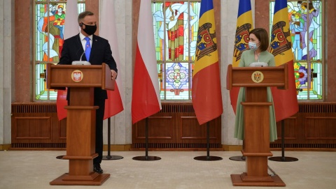 Prezydent Andrzej Duda w Mołdawii. To część konsultacji przed szczytem NATO