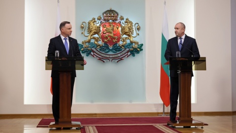 Prezydenci Polski i Bułgarii rozmawiali o rosyjskiej agresji na Ukrainę