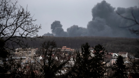 Atak rakietowy na Lwów. Wstępne doniesienia o 5 poszkodowanych osobach