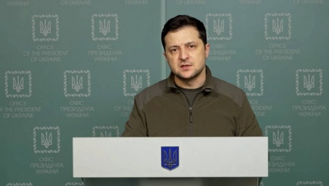 Zełenski: Sytuacja napięta mimo ukraińskich sukcesów. Odbito miasto Irpin