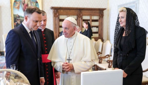 Polska para prezydencka spotka się w Watykanie z papieżem Franciszkiem