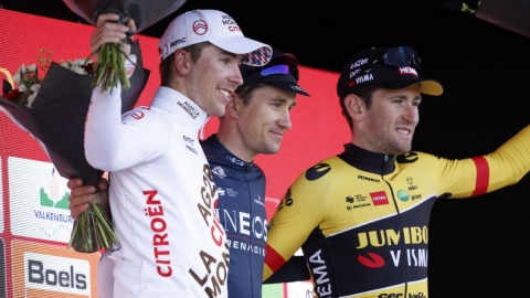Wyścig kolarski Amstel Gold Race - zwycięstwo Michała Kwiatkowskiego