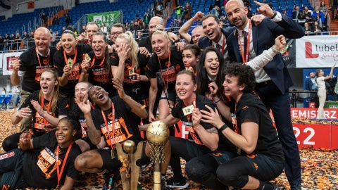 BC Polkowice wygrały Energa Basket Ligę Kobiet [WYPOWIEDZI]