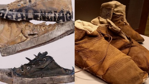 Buty Balenciagi niczym te z XV w. wykopane w Bydgoszczy Muzeum to udowodni