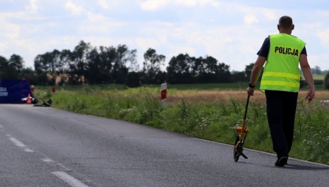 Tragedia na drodze w gminie Osie. Motocyklista nie żyje