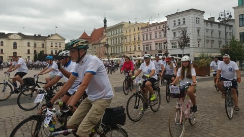 300 rowerzystów wyruszyło ze Starego Rynku. Ich opiekunem św. Krzysztof [wideo]